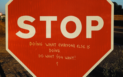 “Problems are not stop signs, they are guidelines.”