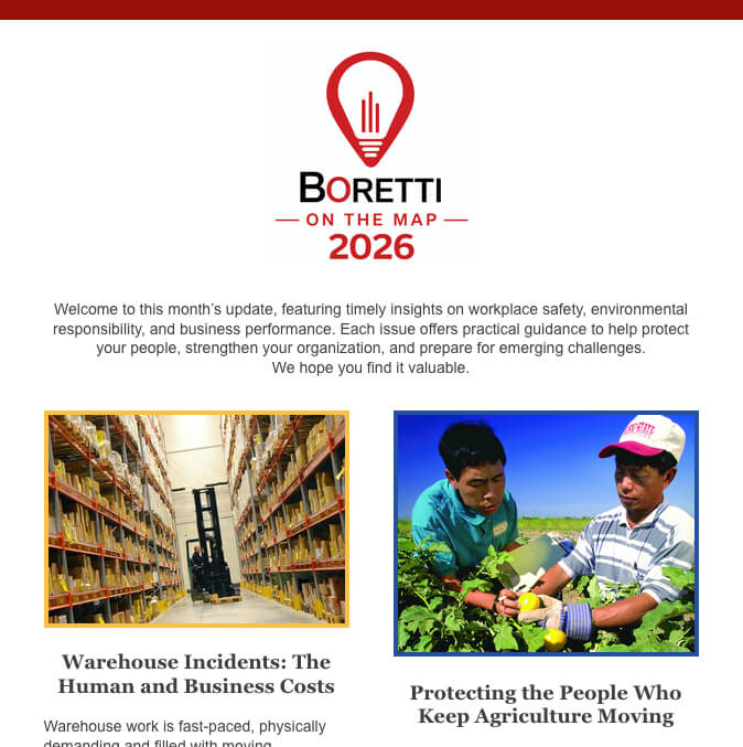 Boretti Inc April Newsletter