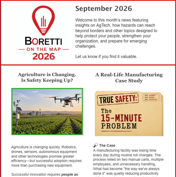 Boretti Inc April Newsletter